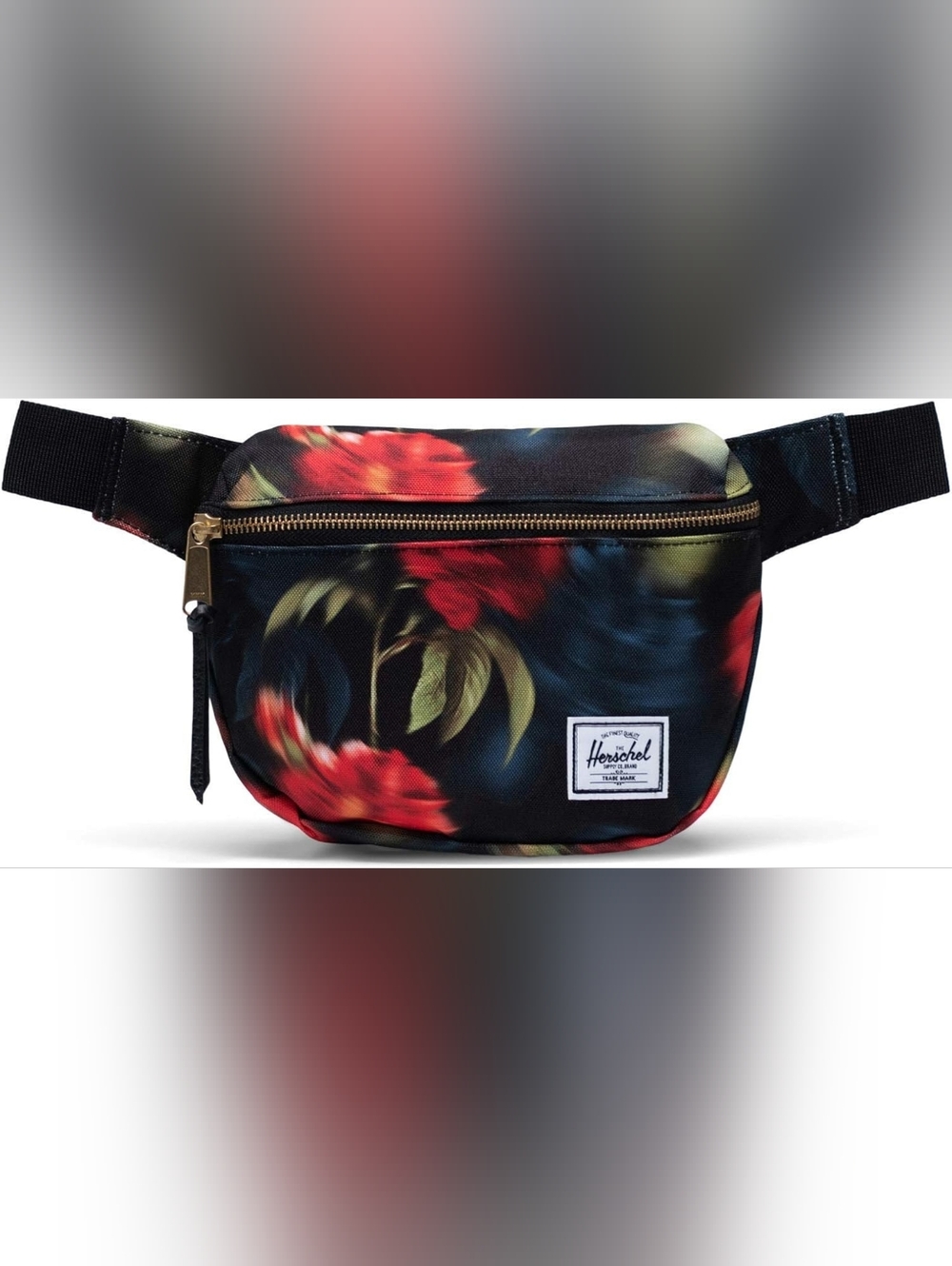 Herschel Supply Fifteen Hip Pack In Blurry Roses